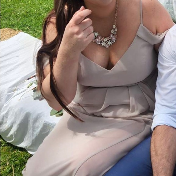 Biscotti David’s Bridal Long Chiffon Dress - Picture 3 of 3